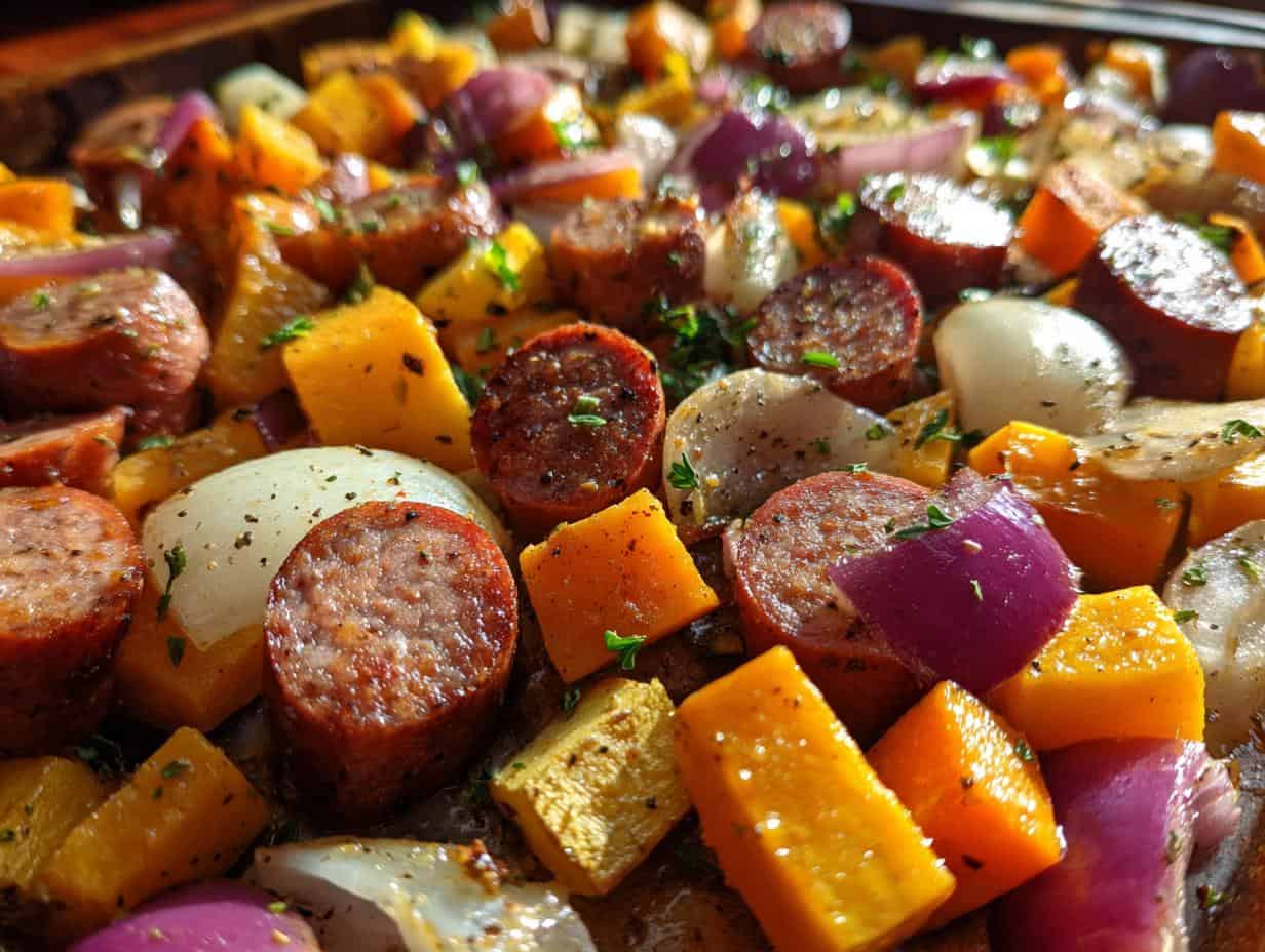 Easy Sheet Pan Sausage Veggies: 30-Minute Dinner Win