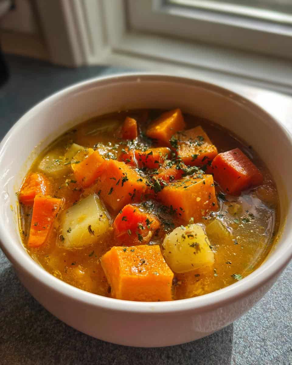 Fall Harvest Vegetable Soup Recipe | One Pot Healthy Dinner Recipes - detail 2