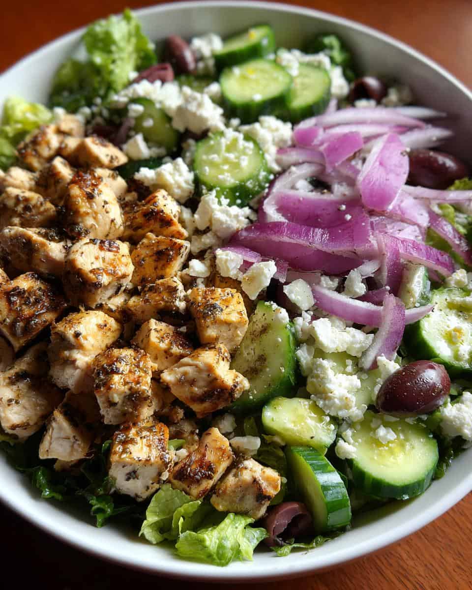Feta Chicken Salad - detail 2