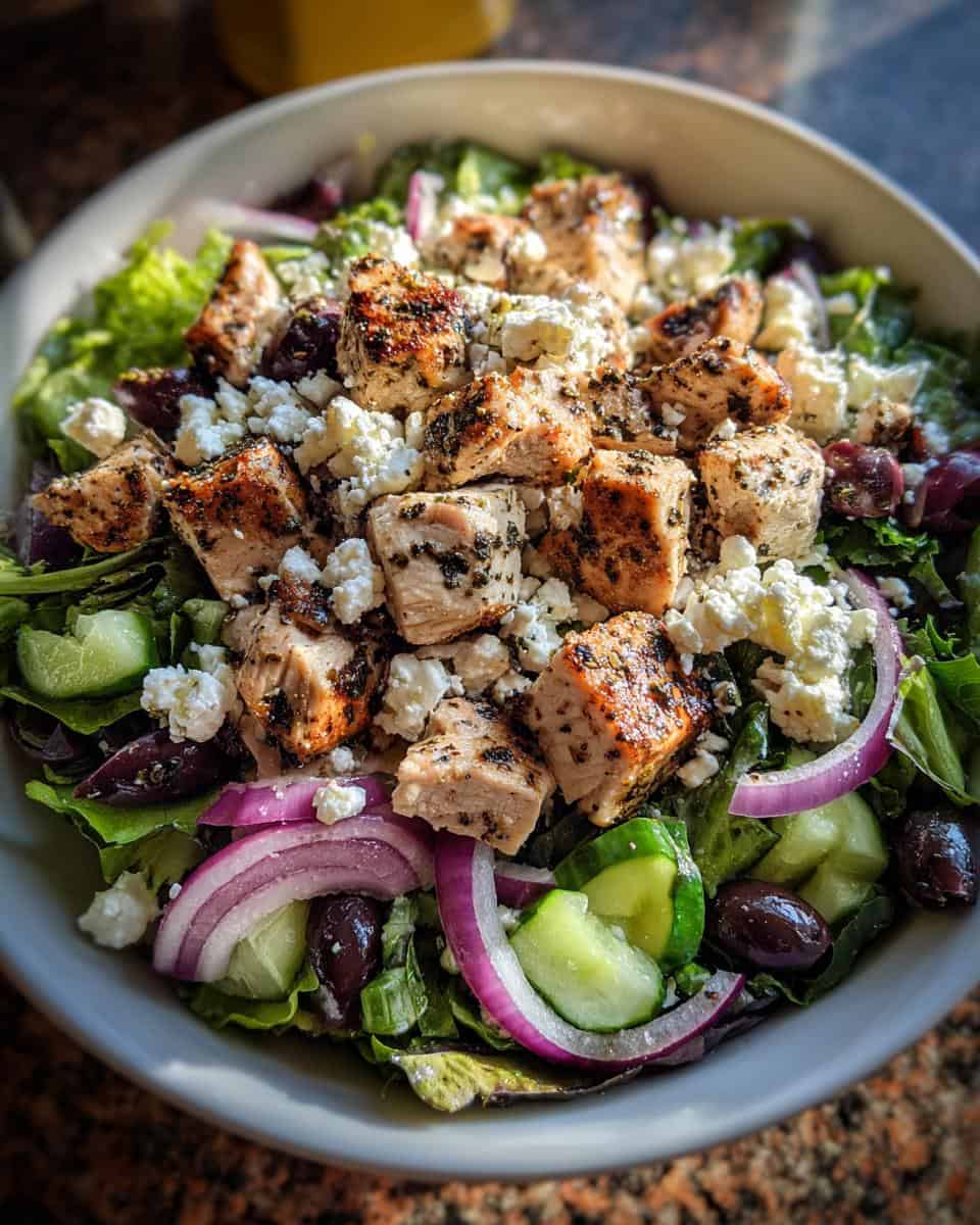 Feta Chicken Salad - detail 3