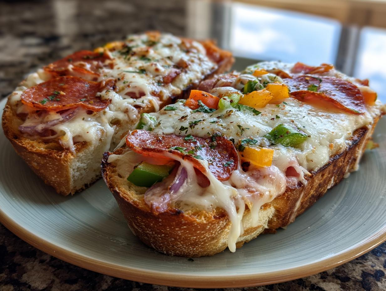 Disgustingly Easy Grilled French Bread Pizza in 20 Minutes