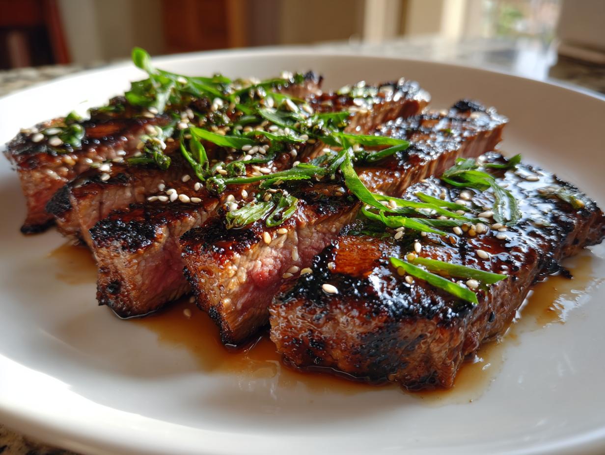 Unbelievable Grilled Teriyaki New York Steak in 20 Minutes