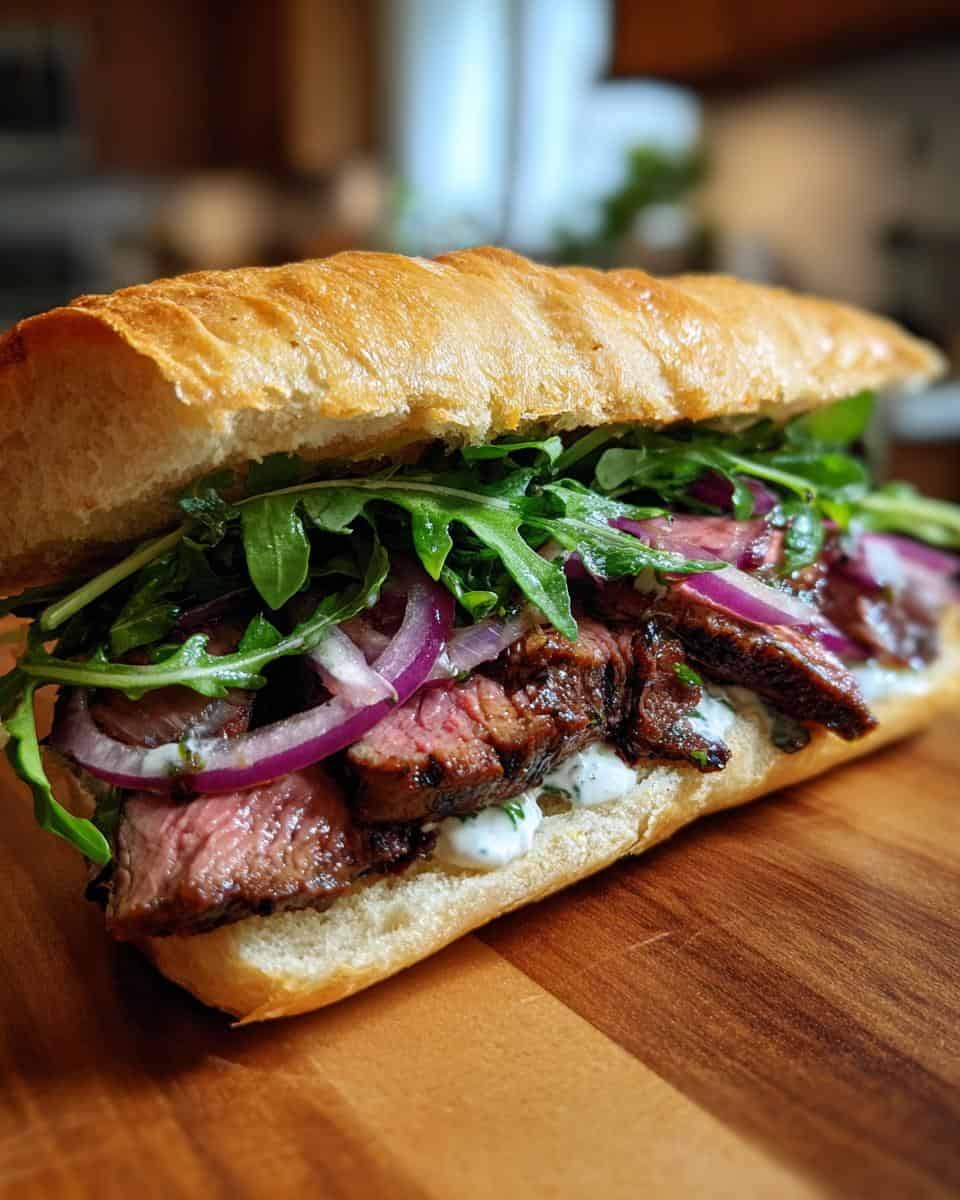 Grilled Tri Tip Sandwich - detail 2
