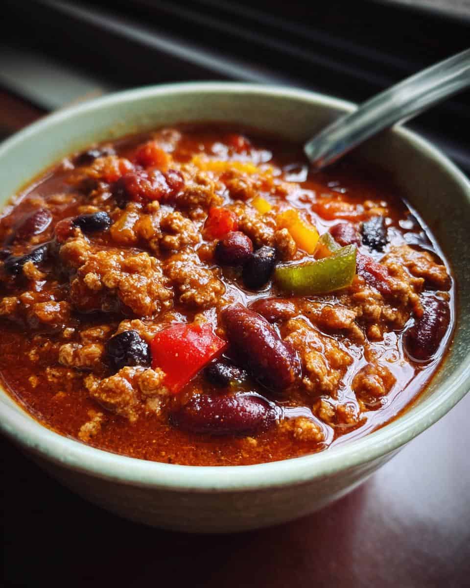 Ground Turkey Chili With Black Beans - detail 1