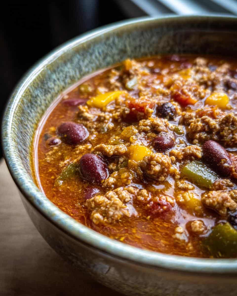 Ground Turkey Chili With Black Beans - detail 2