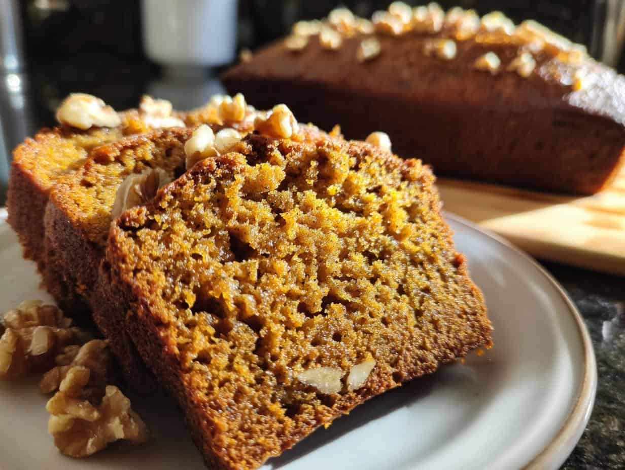 Unbelievably Delicious Healthy Pumpkin Banana Bread Recipe