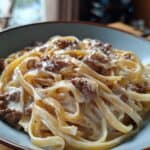 High-Protein Creamy Beef Pasta in 30 Mins