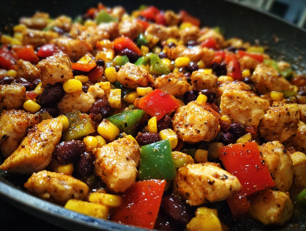 Unbelievable Santa Fe Chicken Skillet in Just 30 Min