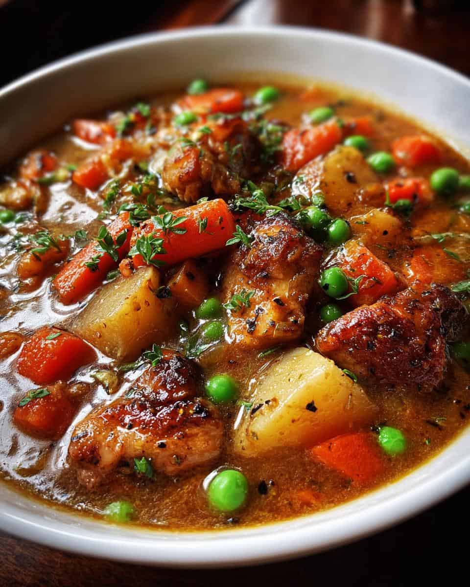 Slow Cooker Chicken Stew Recipe - detail 3