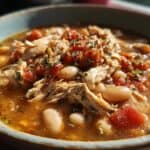 Slow Cooker Chicken and White Bean Chili