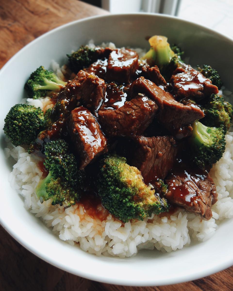 Slow Cooker Teriyaki Beef and Broccoli - detail 1