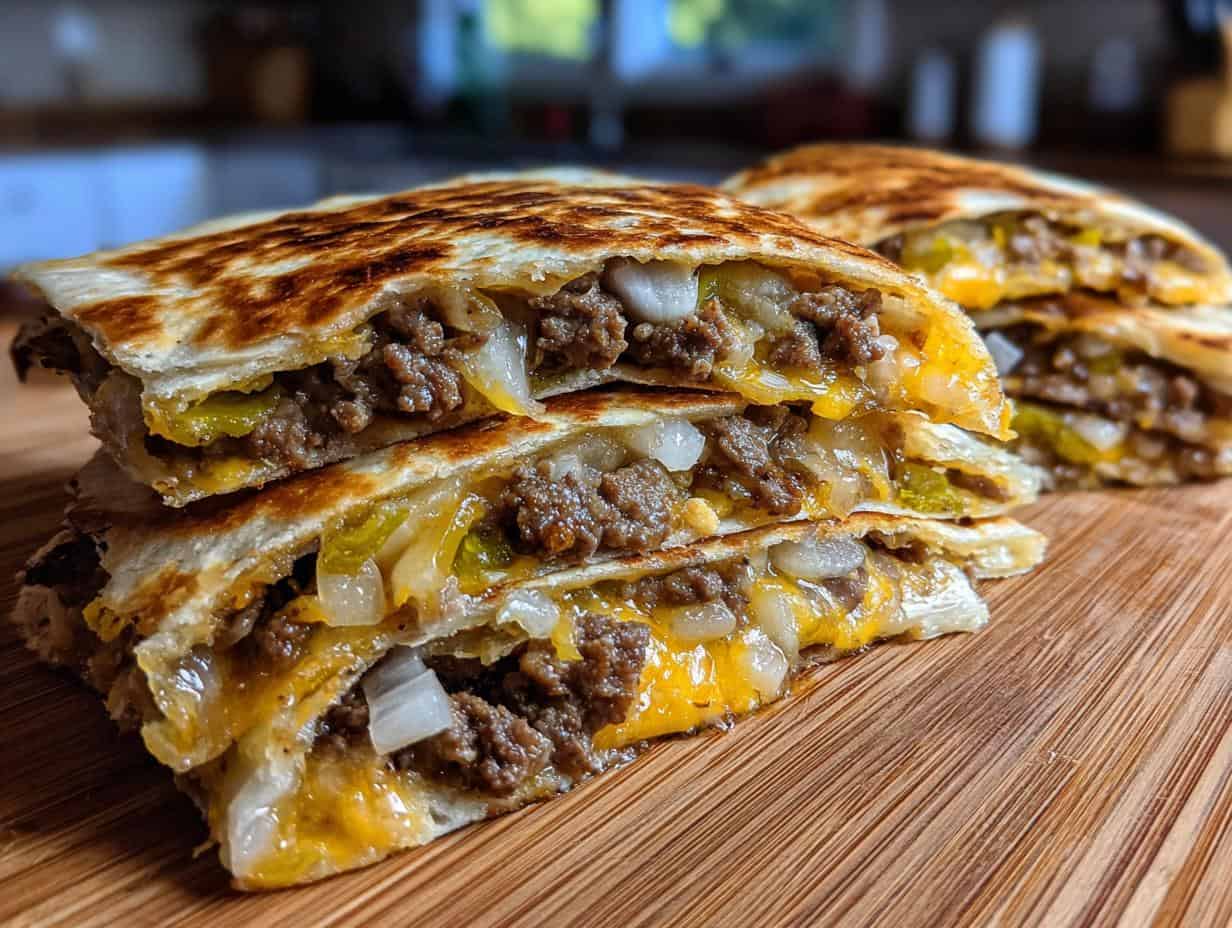 Unleash 4 Smashburger Quesadillas, Sinfully Delicious