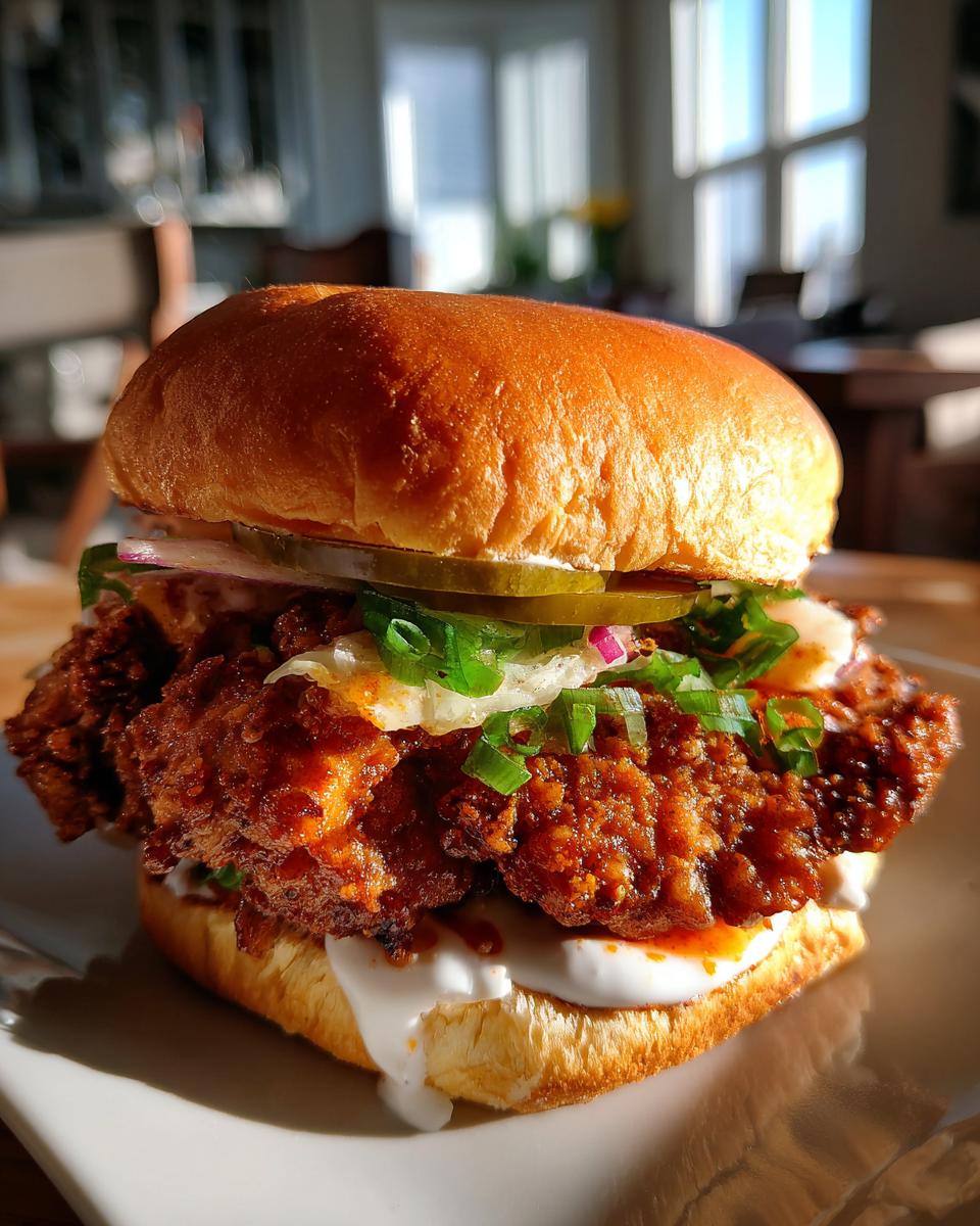 Spicy Buttermilk Fried Chicken Sandwich - detail 1