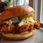 Spicy Buttermilk Fried Chicken Sandwich