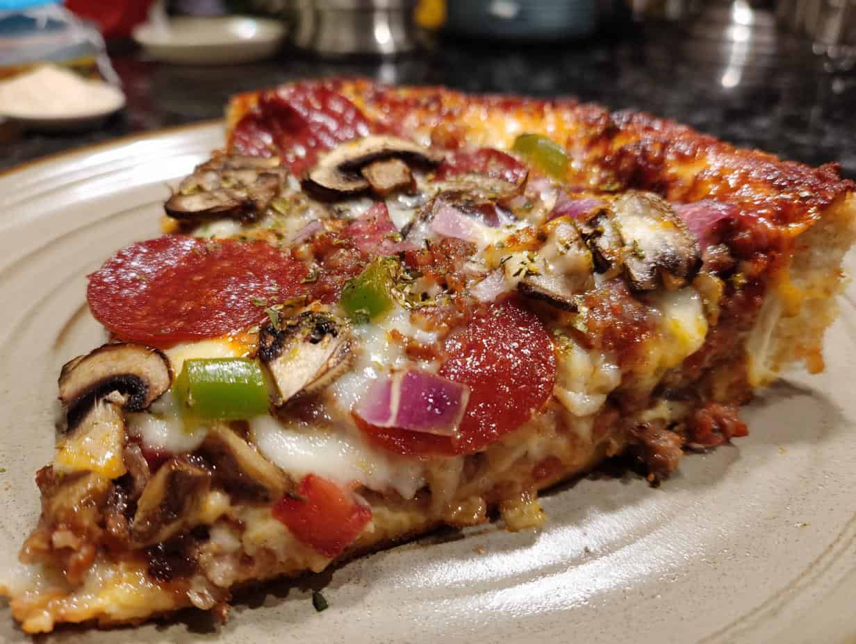 Disgustingly Easy Under 20 Min Supreme Pizza Recipe