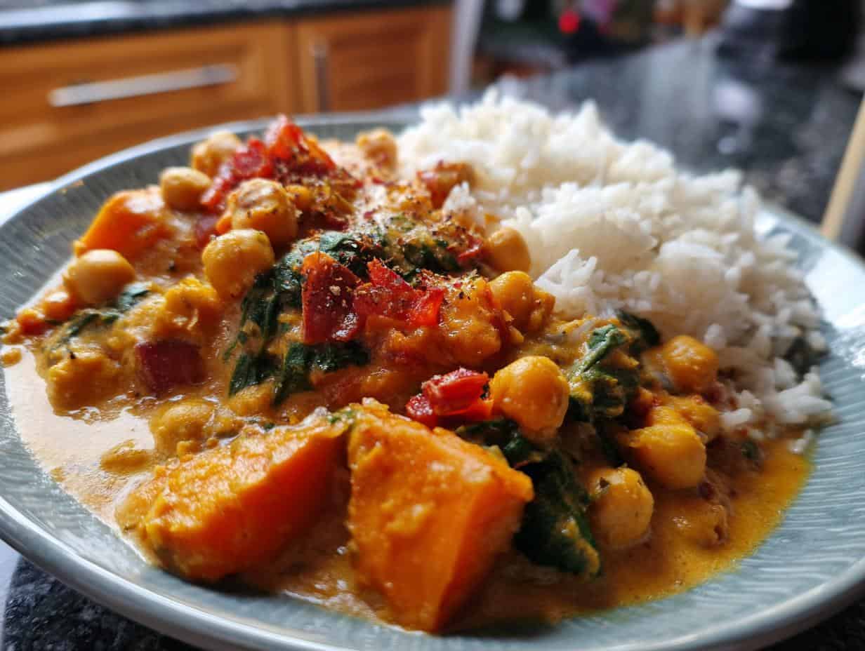 Sweet Potato Curry: 25 Minute Delicious Dinner, Not Sorry
