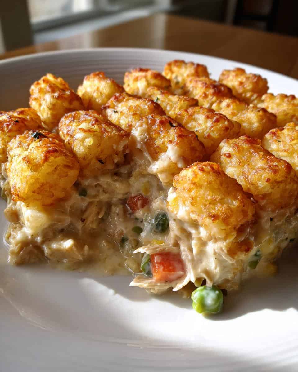 Tater Tot Chicken Casserole - detail 1