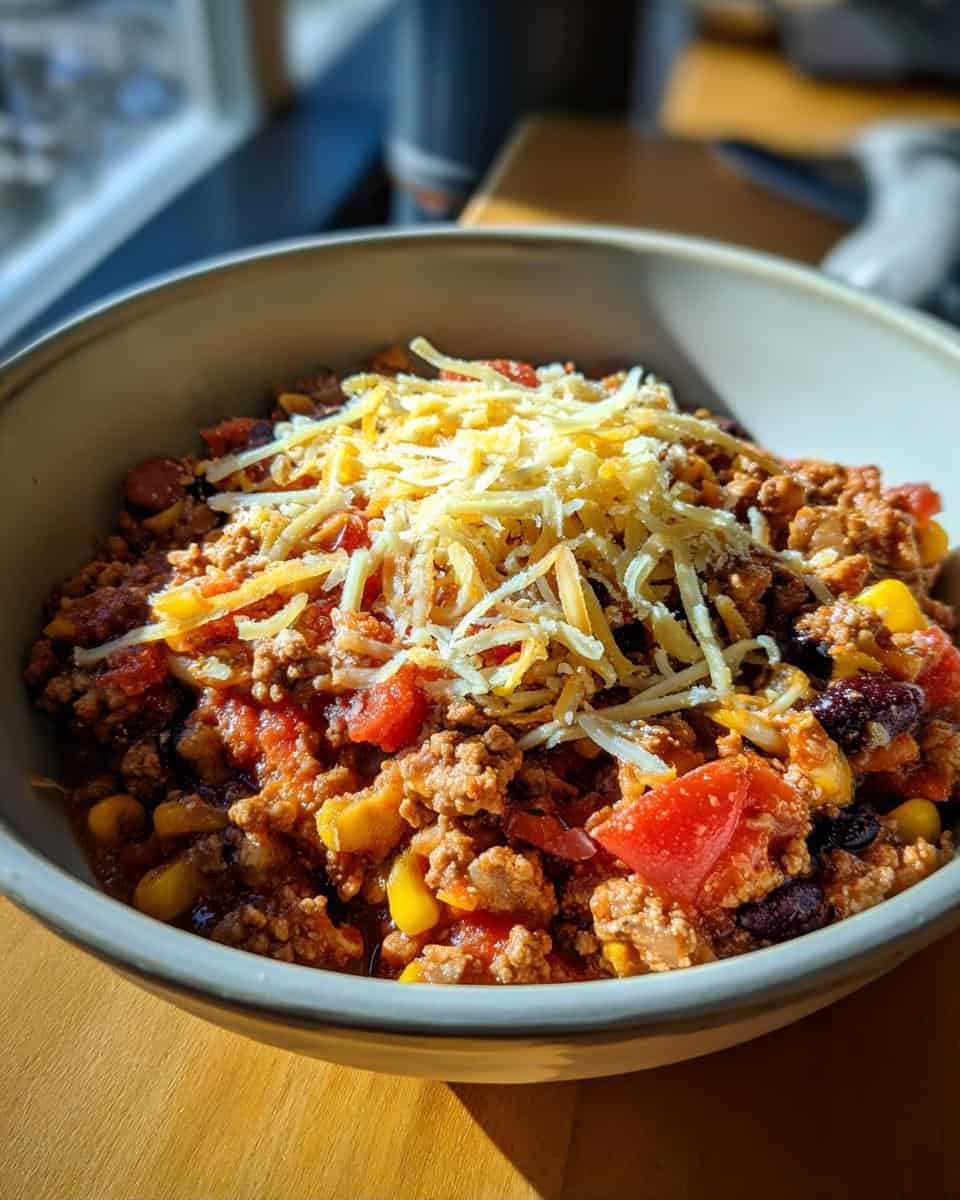 Turkey and Black Bean Chili - detail 3