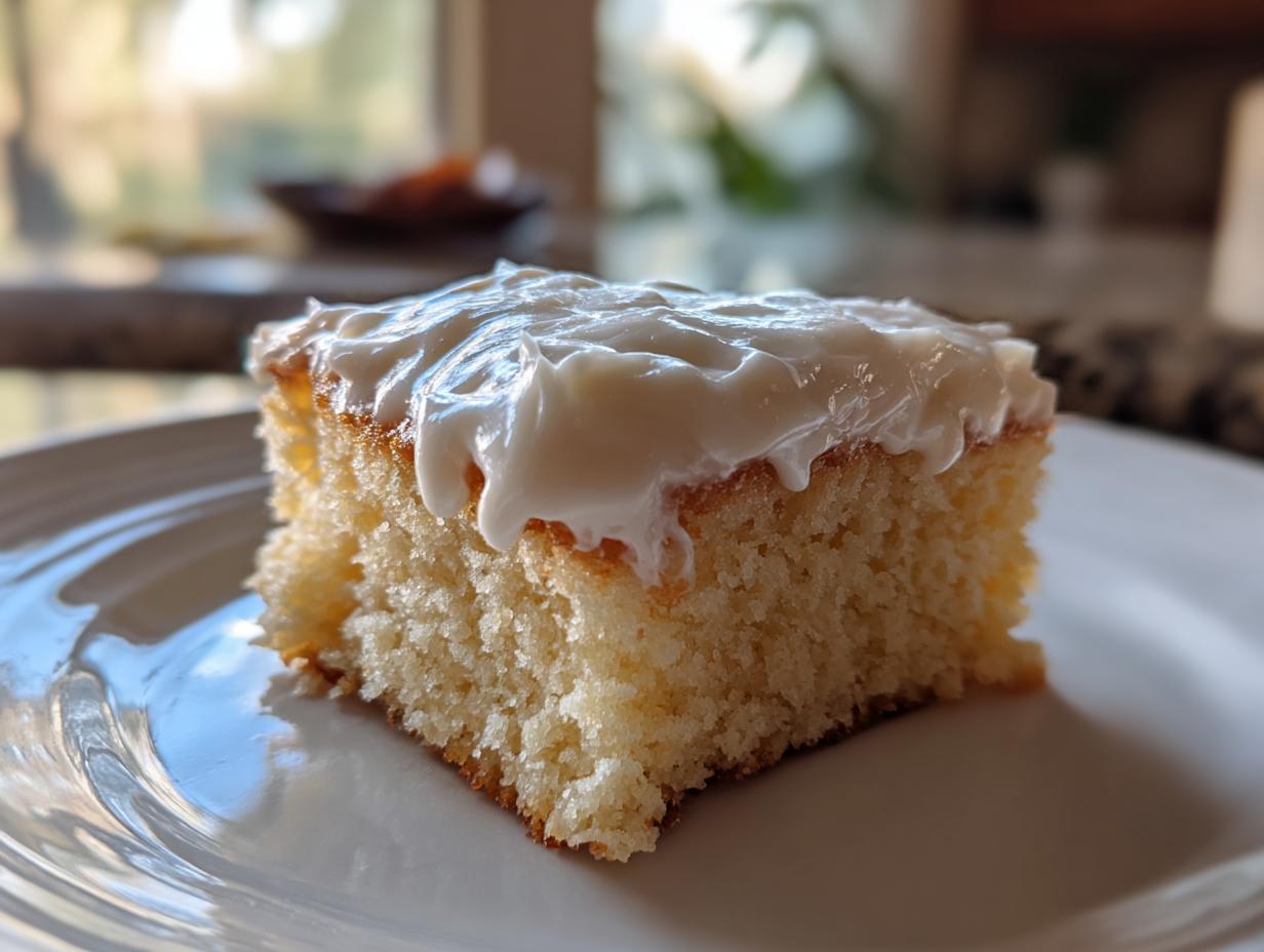 Unbelievable White Texas Sheet Cake Recipe in 2 Steps