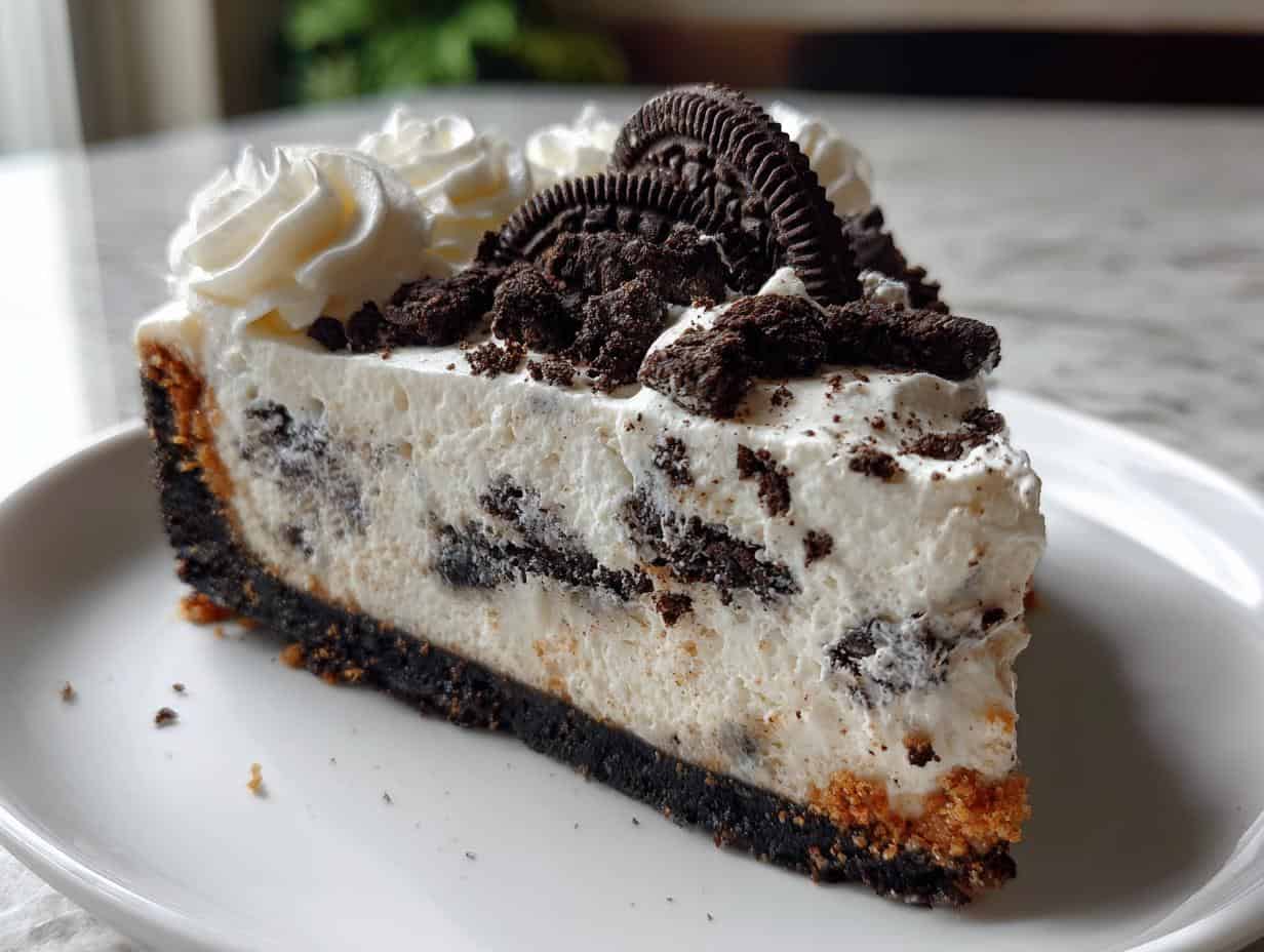 Sinfully Easy No-Bake Oreo Cheesecake in Just 20 Minutes