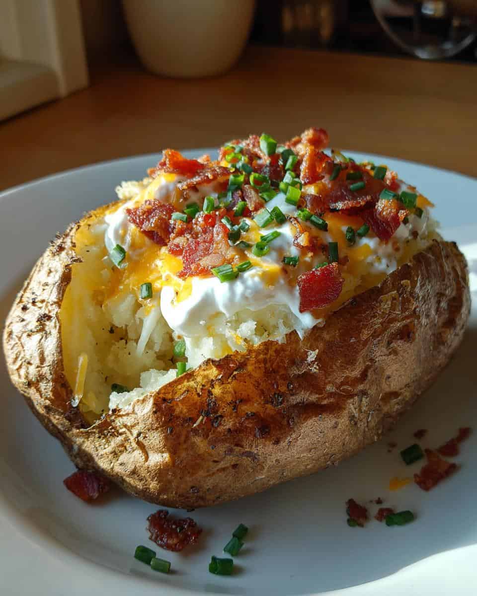 Air Fryer Baked Potatoes - detail 1