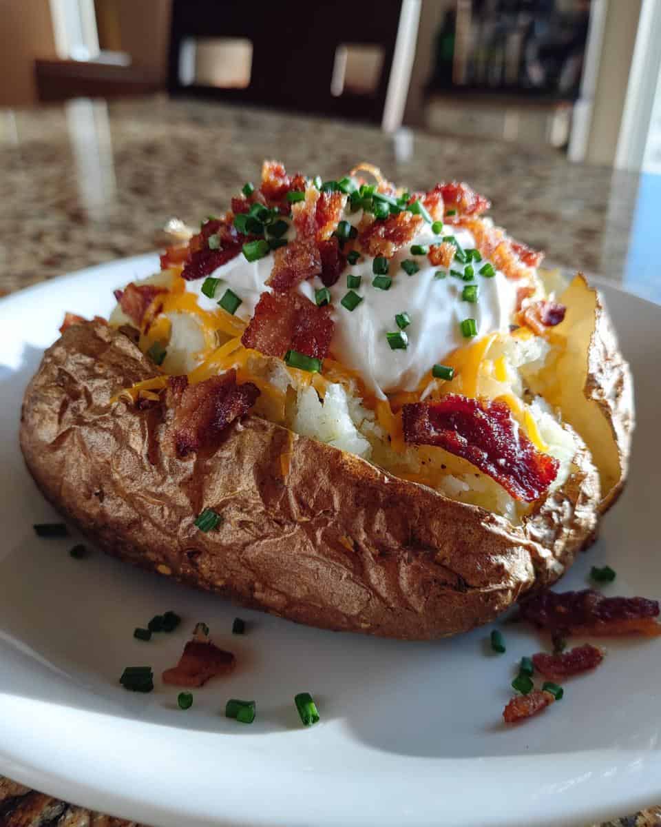 Air Fryer Baked Potatoes - detail 2