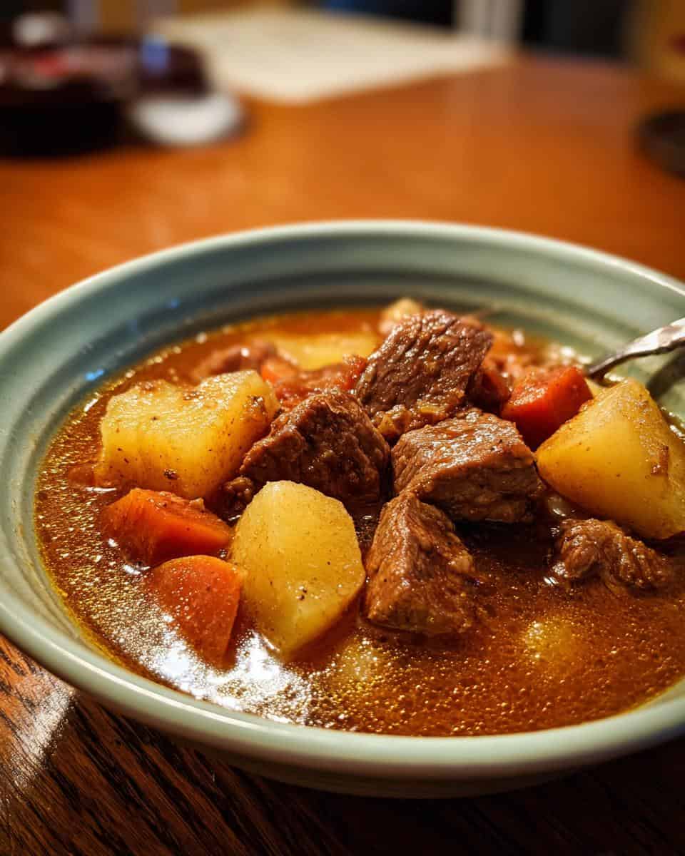 Apple Cider Beef Stew - detail 3