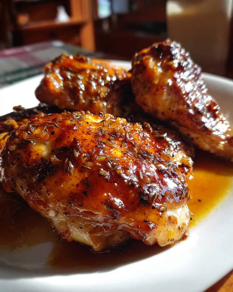 Apple Cider Glazed Chicken - detail 3
