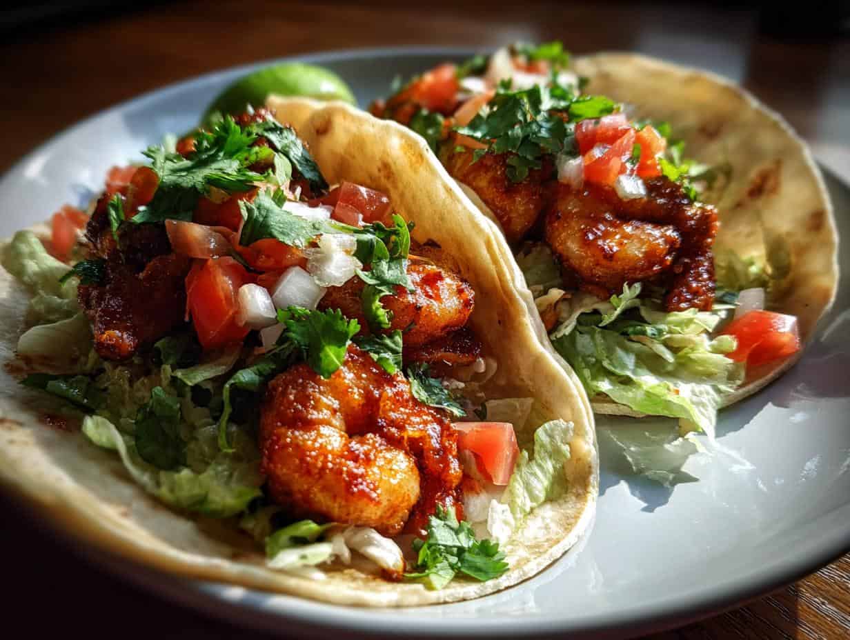 Incredibly Delicious Bang Bang Shrimp Tacos in 25 Minutes