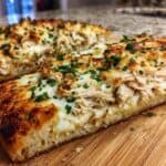 Chicken Alfredo Flatbread