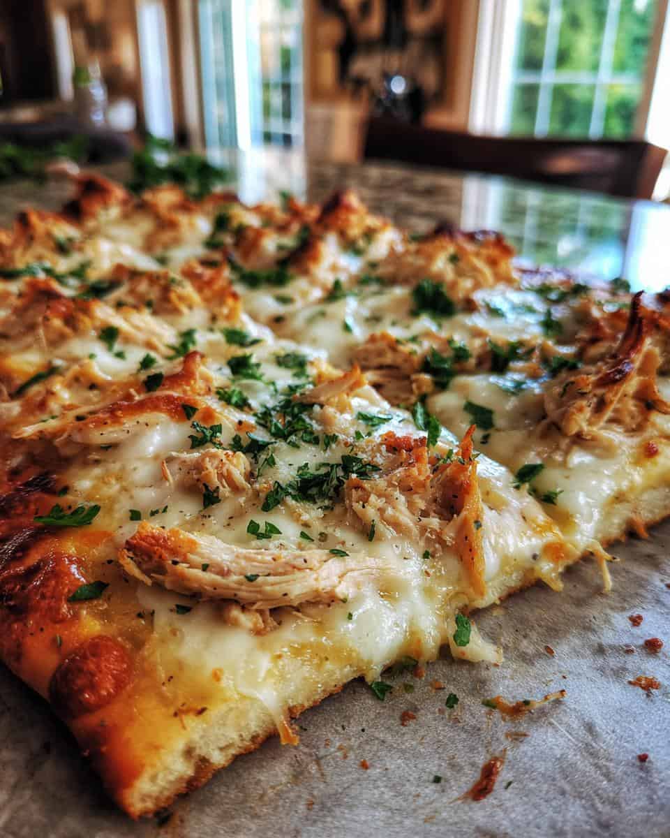 Chicken Alfredo Flatbread - detail 3