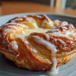 Cream Cheese Danish Recipe with Lemon Glaze
