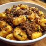 Creamy Beef Gnocchi