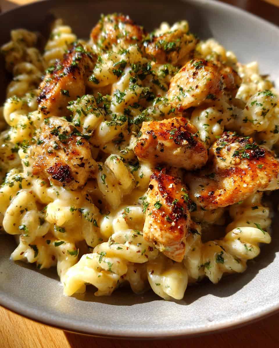 Creamy Garlic Parmesan Chicken Pasta - detail 2