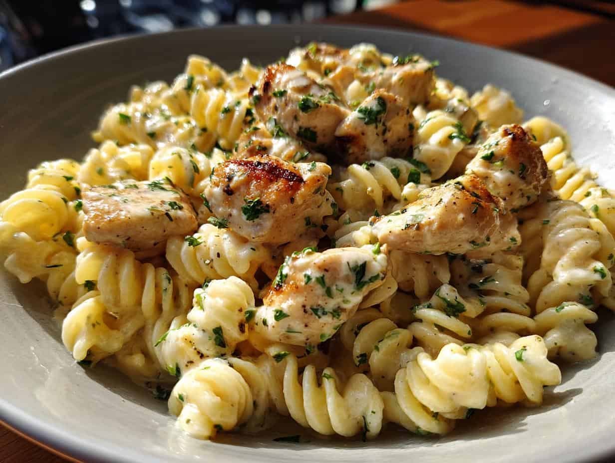 Creamy Garlic Parmesan Chicken Pasta: Delicious in 30
