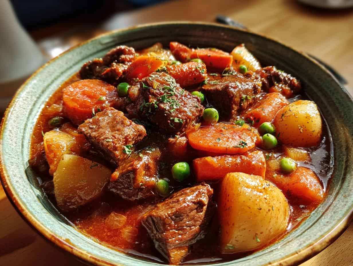 Good Crock-Pot Beef Stew With Wine