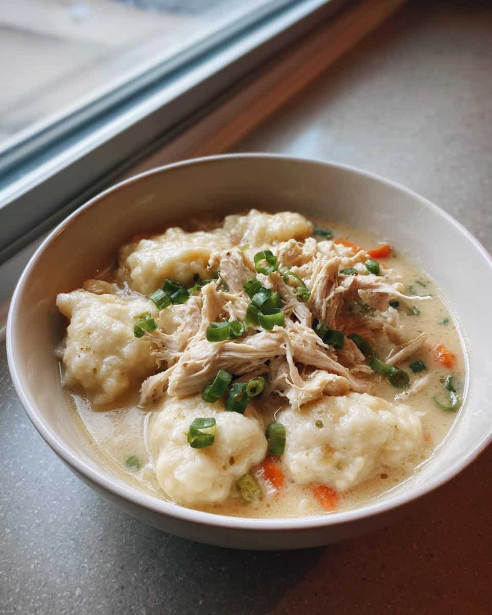Crockpot Chicken and Dumplings - detail 1