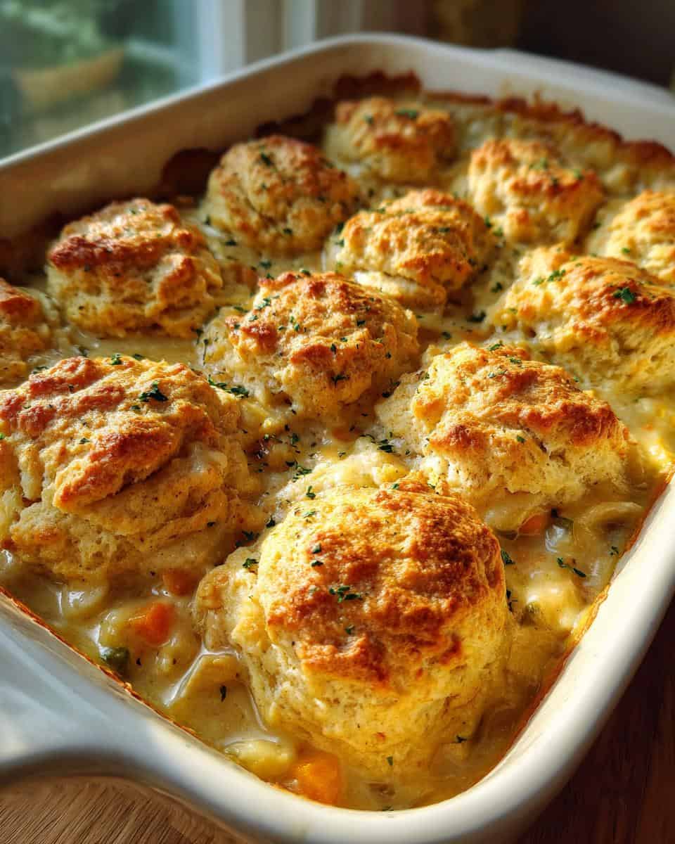 Easy Cheddar Bay Chicken Cobbler - detail 1