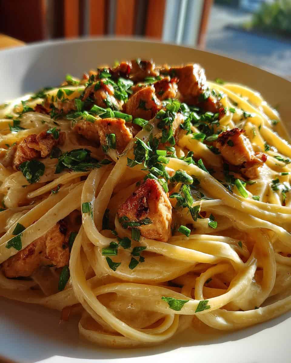 Easy Cowboy Butter Chicken Linguine - detail 1