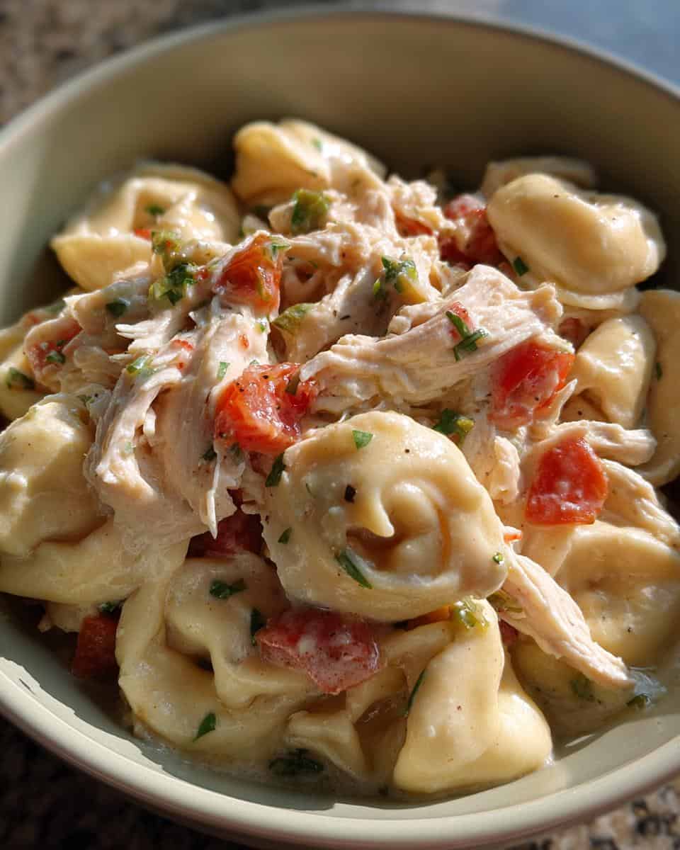 Easy CrockPot Chicken Tortellini - detail 1