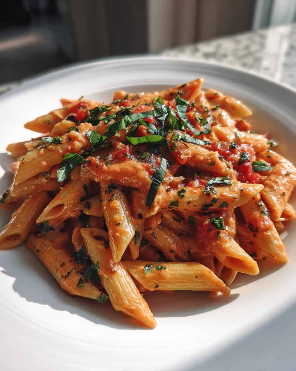 Easy One-Pot Creamy Tomato Pasta - detail 1