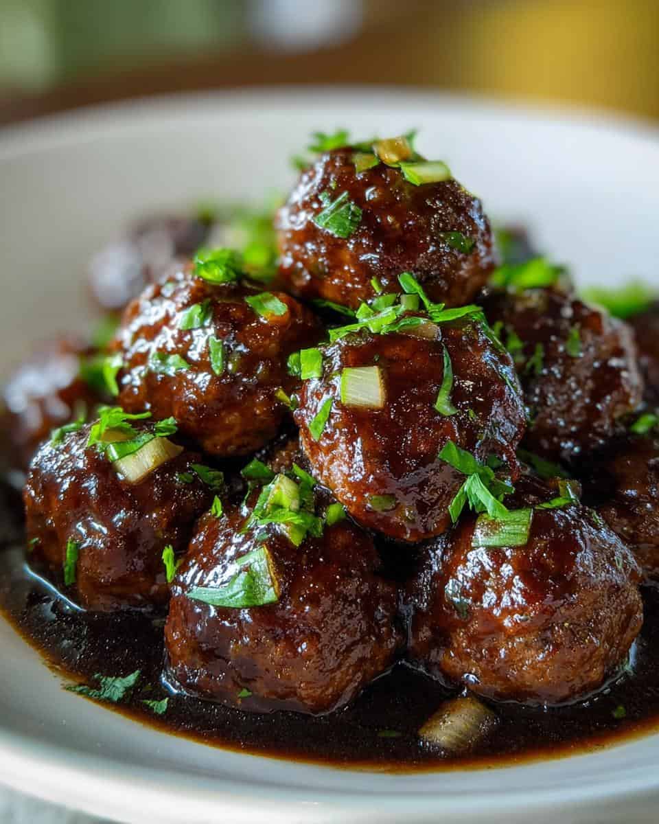 Easy Slow Cooker Salisbury Steak Meatballs - detail 1