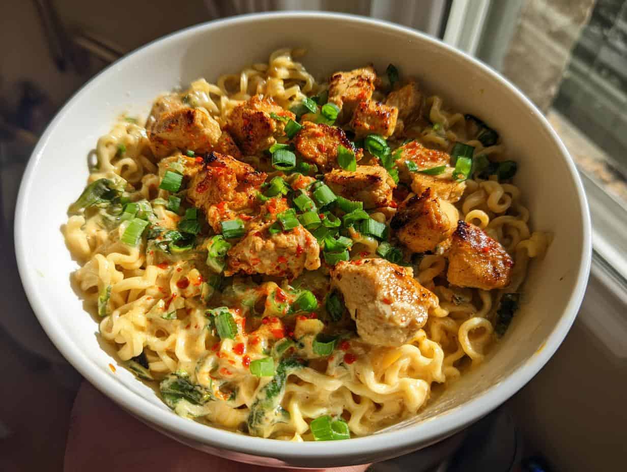 Fiery Chicken Ramen: 30 Mins to Irresistible Flavor