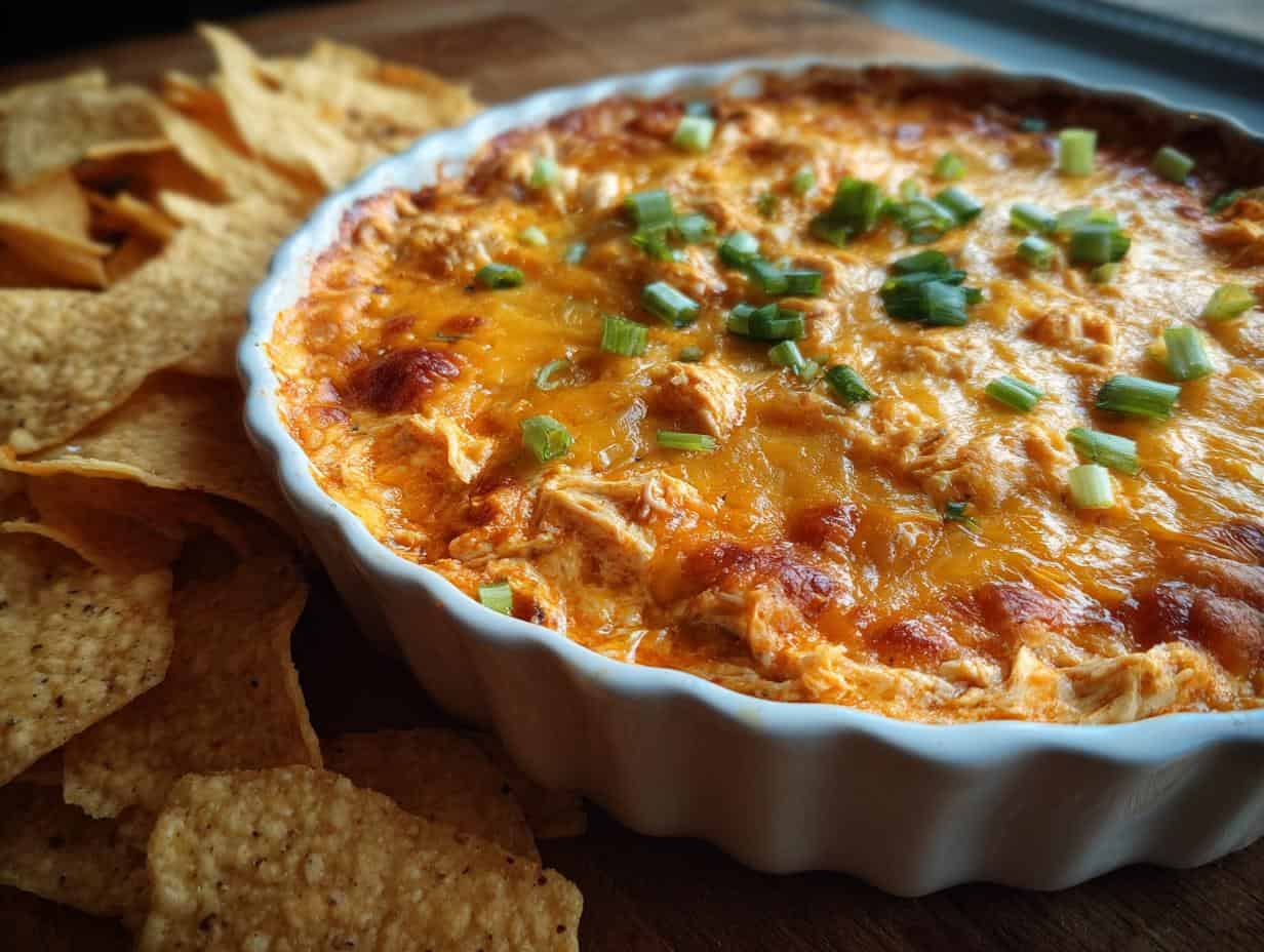 Delicious Halloween Buffalo Dip in Just 20 Mins