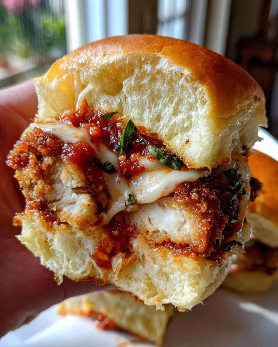 Halloween Chicken Parm Sliders - detail 1