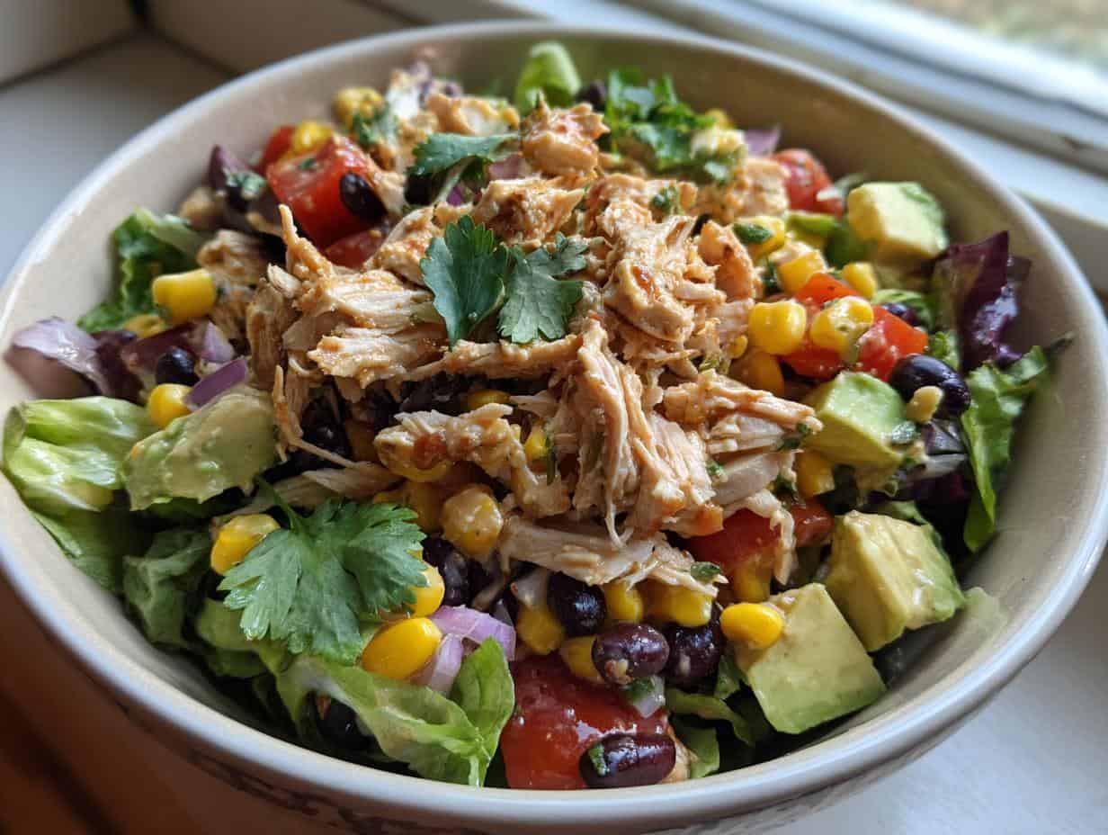 High Protein Southwest Chicken Salad: A Guilt-Free Taste