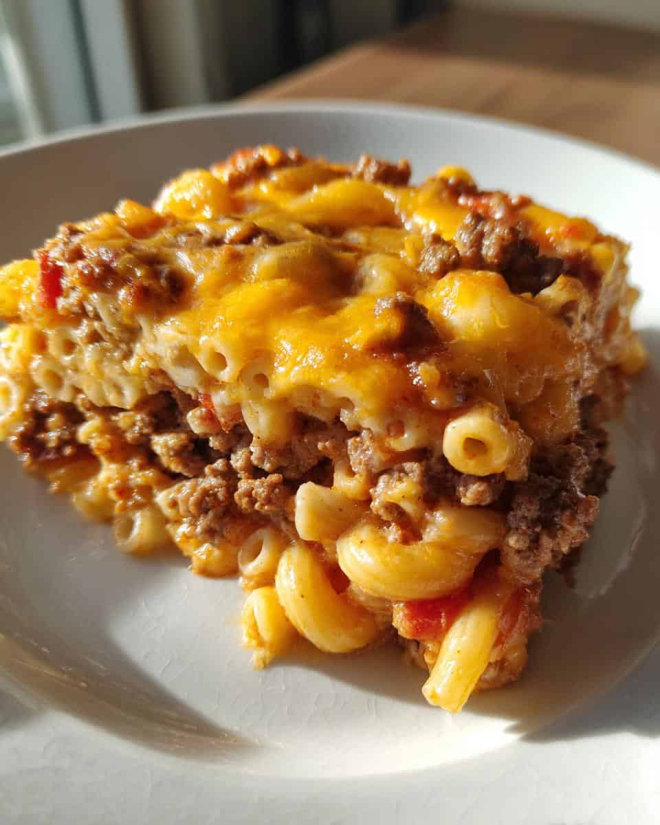 One-Pot Cheesy Hamburger Casserole - detail 2