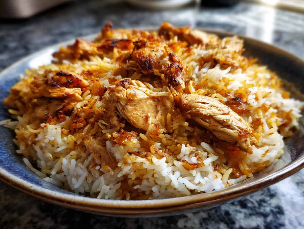 One Pot Shawarma Chicken And Rice Recipe