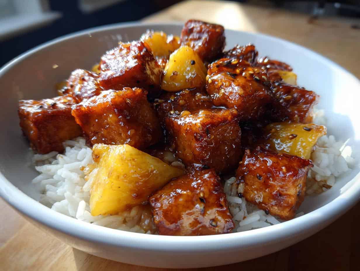 Astonishing Pineapple Tofu Recipe in Only 35 Minutes
