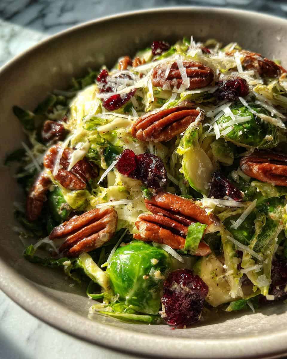 Shaved Brussels Sprout Salad - detail 1